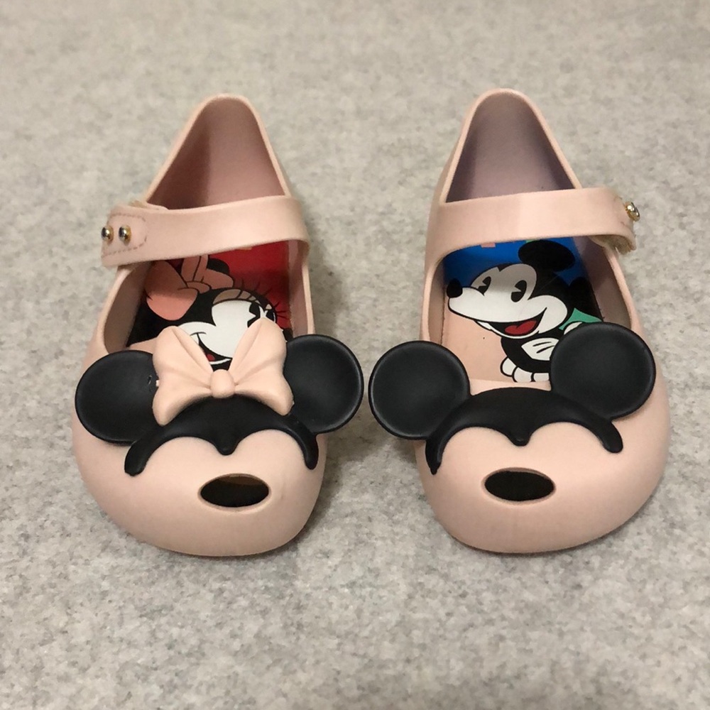 Mini Melissa Disney Minnie & Mickey Mary Jane flat